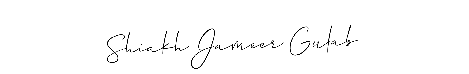 97+ Shiakh Jameer Gulab Name Signature Style Ideas | Free Name Signature