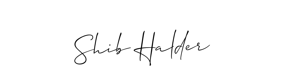 It looks lik you need a new signature style for name Shib Halder. Design unique handwritten (Allison_Script) signature with our free signature maker in just a few clicks. Shib Halder signature style 2 images and pictures png