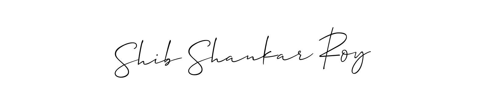 Also You can easily find your signature by using the search form. We will create Shib Shankar Roy name handwritten signature images for you free of cost using Allison_Script sign style. Shib Shankar Roy signature style 2 images and pictures png