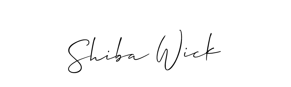 Here are the top 10 professional signature styles for the name Shiba Wick. These are the best autograph styles you can use for your name. Shiba Wick signature style 2 images and pictures png