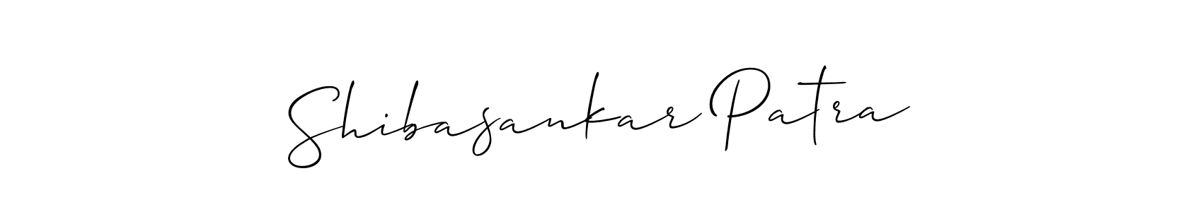 Also You can easily find your signature by using the search form. We will create Shibasankar Patra name handwritten signature images for you free of cost using Allison_Script sign style. Shibasankar Patra signature style 2 images and pictures png