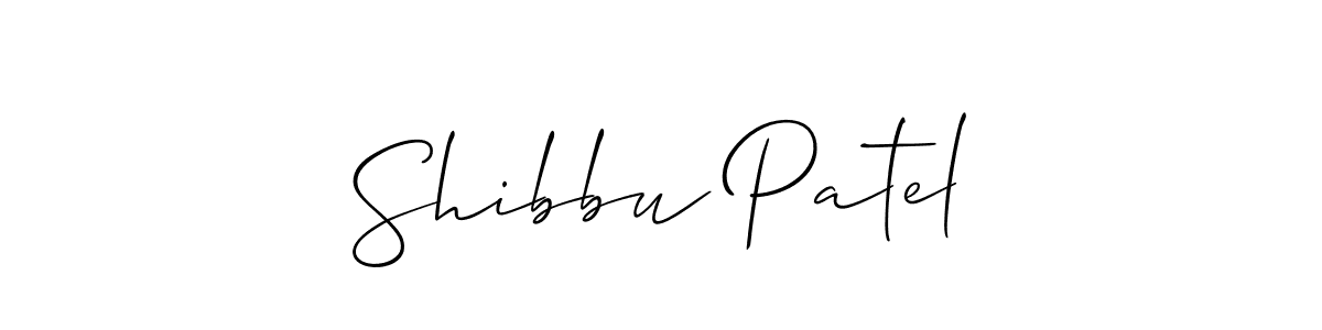 Make a beautiful signature design for name Shibbu Patel. Use this online signature maker to create a handwritten signature for free. Shibbu Patel signature style 2 images and pictures png
