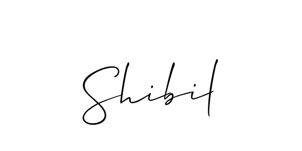 Make a beautiful signature design for name Shibil. Use this online signature maker to create a handwritten signature for free. Shibil signature style 2 images and pictures png