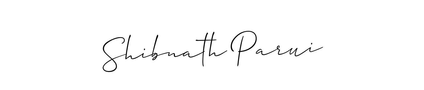 Also You can easily find your signature by using the search form. We will create Shibnath Parui name handwritten signature images for you free of cost using Allison_Script sign style. Shibnath Parui signature style 2 images and pictures png