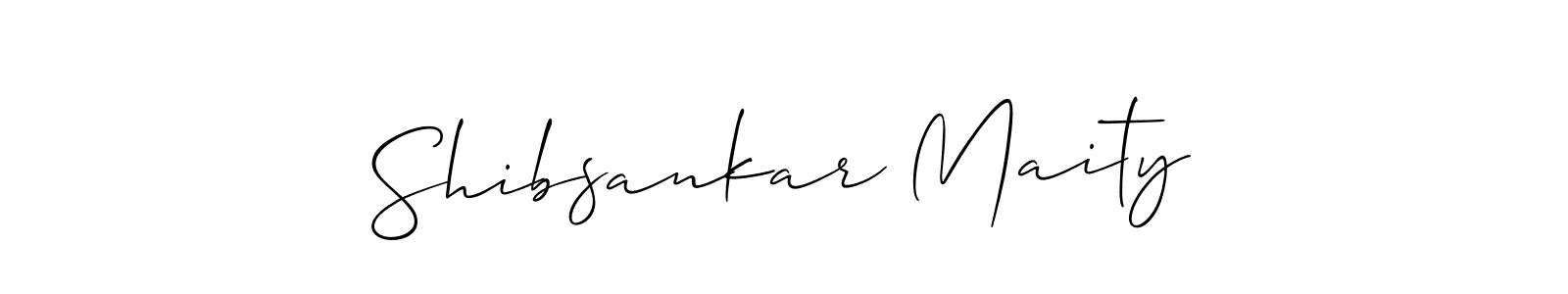 Also we have Shibsankar Maity name is the best signature style. Create professional handwritten signature collection using Allison_Script autograph style. Shibsankar Maity signature style 2 images and pictures png