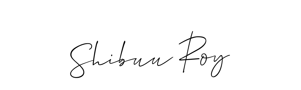 This is the best signature style for the Shibuu Roy name. Also you like these signature font (Allison_Script). Mix name signature. Shibuu Roy signature style 2 images and pictures png