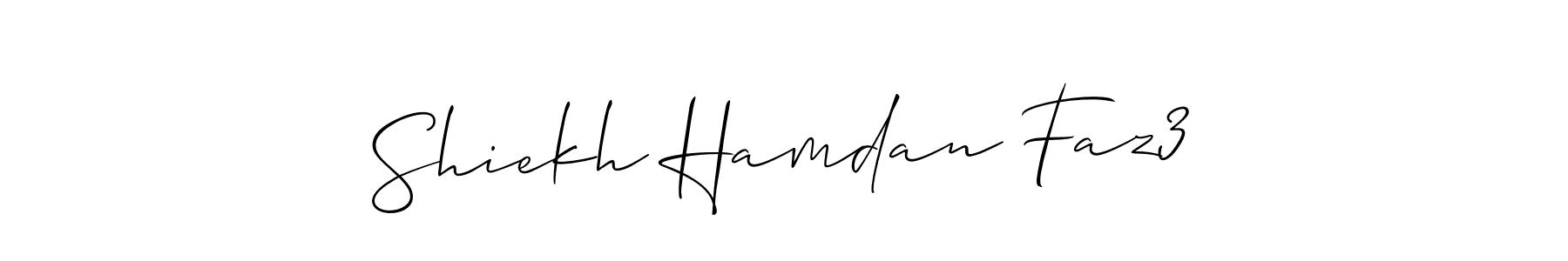 Check out images of Autograph of Shiekh Hamdan Faz3 name. Actor Shiekh Hamdan Faz3 Signature Style. Allison_Script is a professional sign style online. Shiekh Hamdan Faz3 signature style 2 images and pictures png