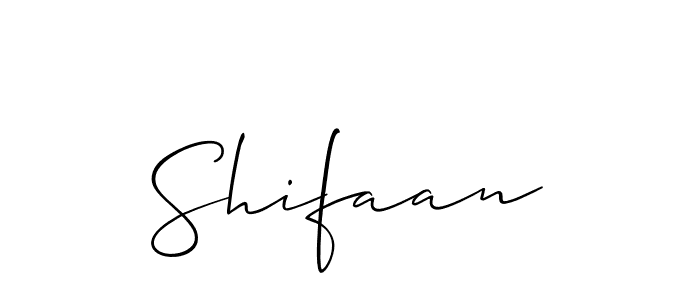 How to Draw Shifaan signature style? Allison_Script is a latest design signature styles for name Shifaan. Shifaan signature style 2 images and pictures png