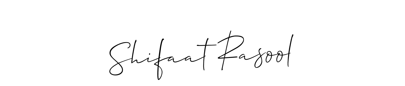 Make a beautiful signature design for name Shifaat Rasool. Use this online signature maker to create a handwritten signature for free. Shifaat Rasool signature style 2 images and pictures png