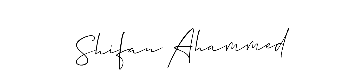 Once you've used our free online signature maker to create your best signature Allison_Script style, it's time to enjoy all of the benefits that Shifan Ahammed name signing documents. Shifan Ahammed signature style 2 images and pictures png