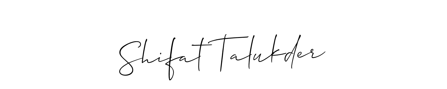 See photos of Shifat Talukder official signature by Spectra . Check more albums & portfolios. Read reviews & check more about Allison_Script font. Shifat Talukder signature style 2 images and pictures png