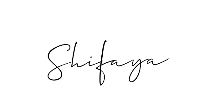 This is the best signature style for the Shifaya name. Also you like these signature font (Allison_Script). Mix name signature. Shifaya signature style 2 images and pictures png