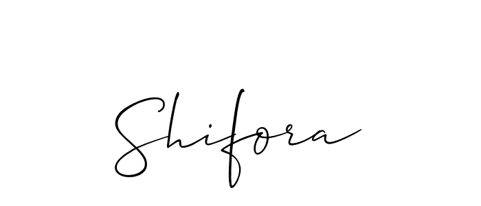 How to Draw Shifora signature style? Allison_Script is a latest design signature styles for name Shifora. Shifora signature style 2 images and pictures png