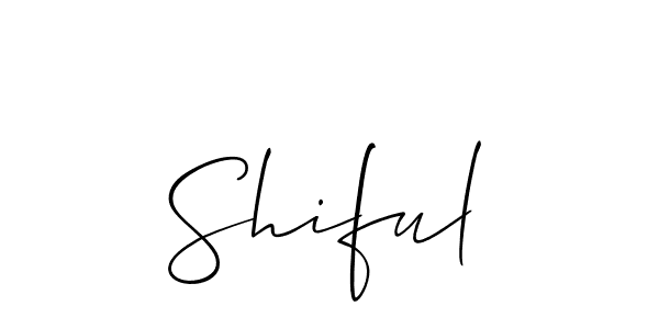 Once you've used our free online signature maker to create your best signature Allison_Script style, it's time to enjoy all of the benefits that Shiful name signing documents. Shiful signature style 2 images and pictures png