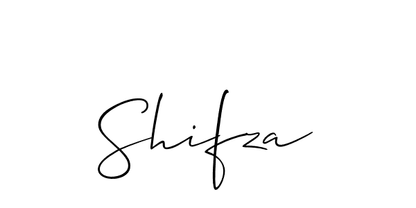 Shifza stylish signature style. Best Handwritten Sign (Allison_Script) for my name. Handwritten Signature Collection Ideas for my name Shifza. Shifza signature style 2 images and pictures png
