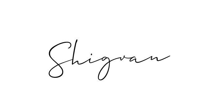 Shigvan stylish signature style. Best Handwritten Sign (Allison_Script) for my name. Handwritten Signature Collection Ideas for my name Shigvan. Shigvan signature style 2 images and pictures png