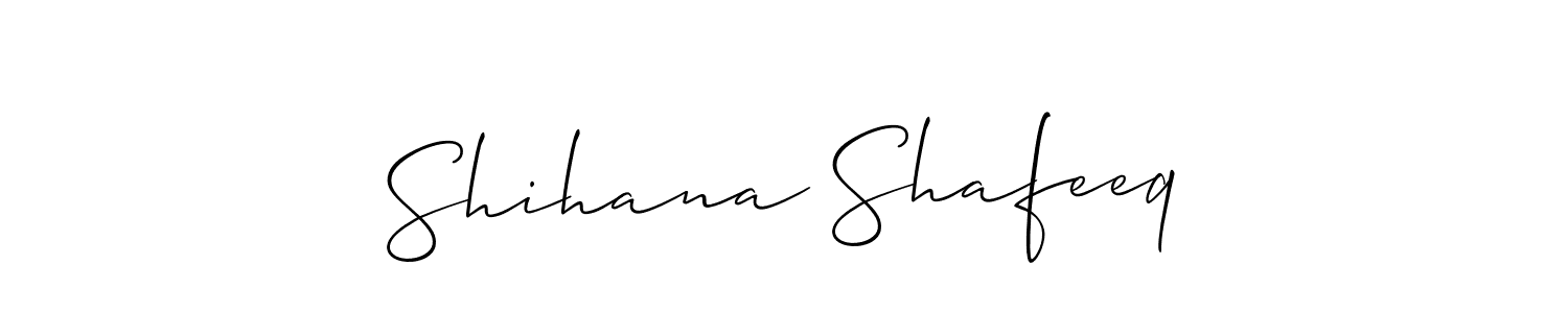 Once you've used our free online signature maker to create your best signature Allison_Script style, it's time to enjoy all of the benefits that Shihana Shafeeq name signing documents. Shihana Shafeeq signature style 2 images and pictures png