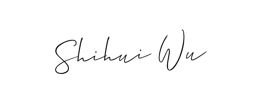 See photos of Shihui Wu official signature by Spectra . Check more albums & portfolios. Read reviews & check more about Allison_Script font. Shihui Wu signature style 2 images and pictures png