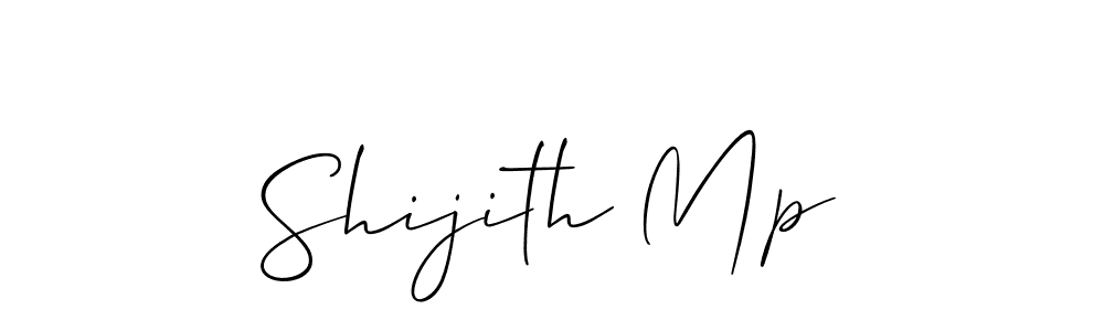 You should practise on your own different ways (Allison_Script) to write your name (Shijith Mp) in signature. don't let someone else do it for you. Shijith Mp signature style 2 images and pictures png