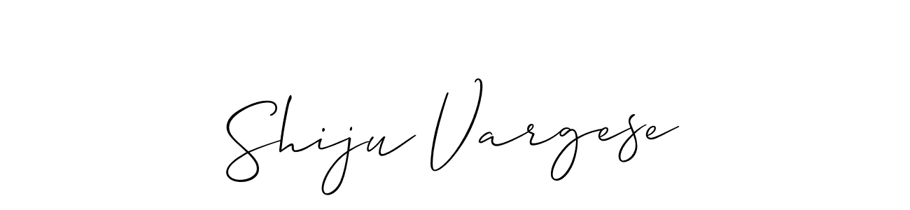 Make a beautiful signature design for name Shiju Vargese. Use this online signature maker to create a handwritten signature for free. Shiju Vargese signature style 2 images and pictures png
