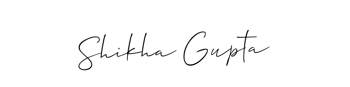 See photos of Shikha Gupta official signature by Spectra . Check more albums & portfolios. Read reviews & check more about Allison_Script font. Shikha Gupta signature style 2 images and pictures png