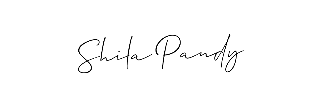 Here are the top 10 professional signature styles for the name Shila Pandy. These are the best autograph styles you can use for your name. Shila Pandy signature style 2 images and pictures png