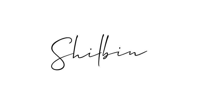 if you are searching for the best signature style for your name Shilbin. so please give up your signature search. here we have designed multiple signature styles  using Allison_Script. Shilbin signature style 2 images and pictures png