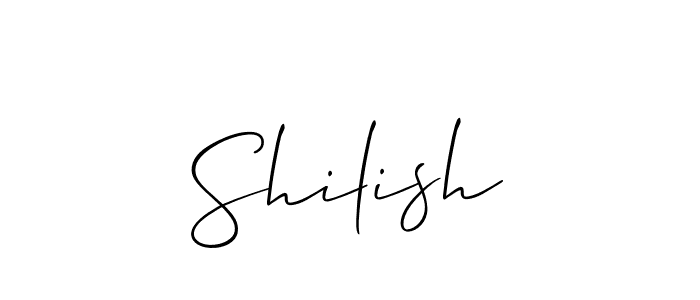 Make a short Shilish signature style. Manage your documents anywhere anytime using Allison_Script. Create and add eSignatures, submit forms, share and send files easily. Shilish signature style 2 images and pictures png