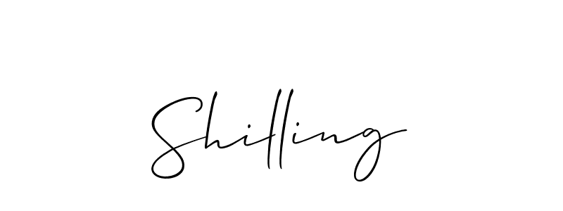 Also we have Shilling name is the best signature style. Create professional handwritten signature collection using Allison_Script autograph style. Shilling signature style 2 images and pictures png