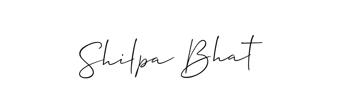 Once you've used our free online signature maker to create your best signature Allison_Script style, it's time to enjoy all of the benefits that Shilpa Bhat name signing documents. Shilpa Bhat signature style 2 images and pictures png