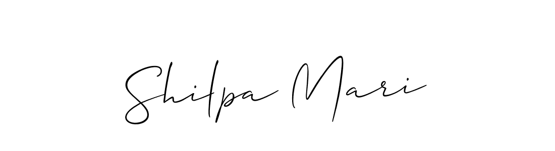 Make a beautiful signature design for name Shilpa Mari. Use this online signature maker to create a handwritten signature for free. Shilpa Mari signature style 2 images and pictures png