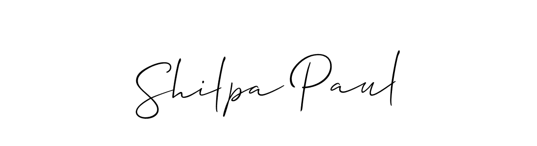 You can use this online signature creator to create a handwritten signature for the name Shilpa Paul. This is the best online autograph maker. Shilpa Paul signature style 2 images and pictures png