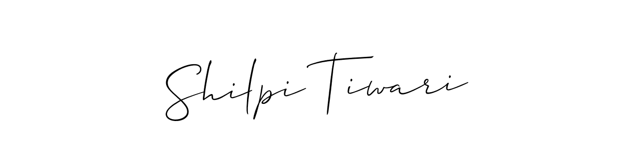 You should practise on your own different ways (Allison_Script) to write your name (Shilpi Tiwari) in signature. don't let someone else do it for you. Shilpi Tiwari signature style 2 images and pictures png