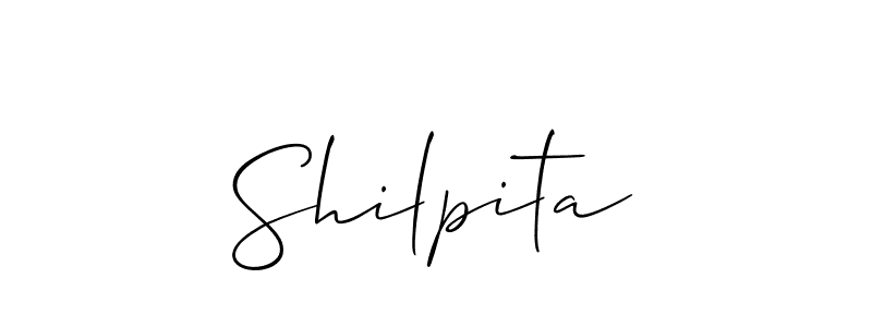 Make a beautiful signature design for name Shilpita. Use this online signature maker to create a handwritten signature for free. Shilpita signature style 2 images and pictures png