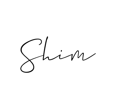 Best and Professional Signature Style for Shim. Allison_Script Best Signature Style Collection. Shim signature style 2 images and pictures png