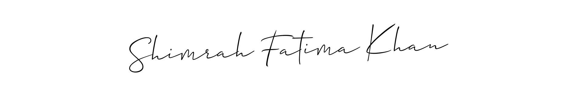 Here are the top 10 professional signature styles for the name Shimrah Fatima Khan. These are the best autograph styles you can use for your name. Shimrah Fatima Khan signature style 2 images and pictures png