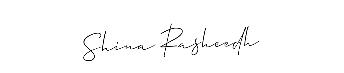 Best and Professional Signature Style for Shina Rasheedh. Allison_Script Best Signature Style Collection. Shina Rasheedh signature style 2 images and pictures png