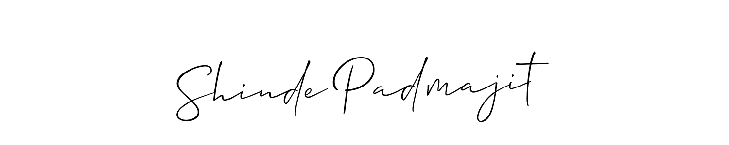 Once you've used our free online signature maker to create your best signature Allison_Script style, it's time to enjoy all of the benefits that Shinde Padmajit name signing documents. Shinde Padmajit signature style 2 images and pictures png