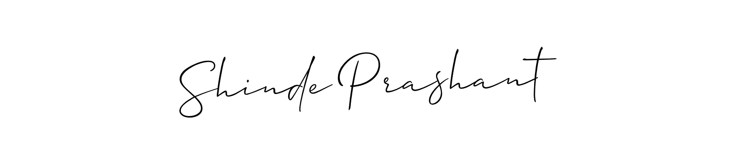 It looks lik you need a new signature style for name Shinde Prashant. Design unique handwritten (Allison_Script) signature with our free signature maker in just a few clicks. Shinde Prashant signature style 2 images and pictures png