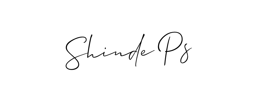 Here are the top 10 professional signature styles for the name Shinde Ps. These are the best autograph styles you can use for your name. Shinde Ps signature style 2 images and pictures png
