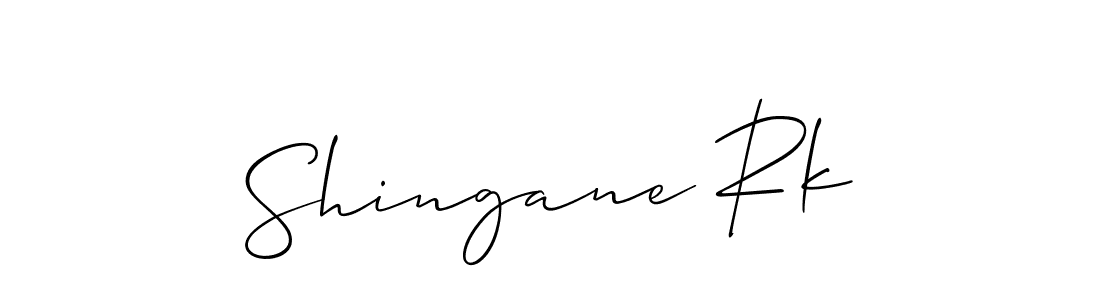 Make a beautiful signature design for name Shingane Rk. Use this online signature maker to create a handwritten signature for free. Shingane Rk signature style 2 images and pictures png