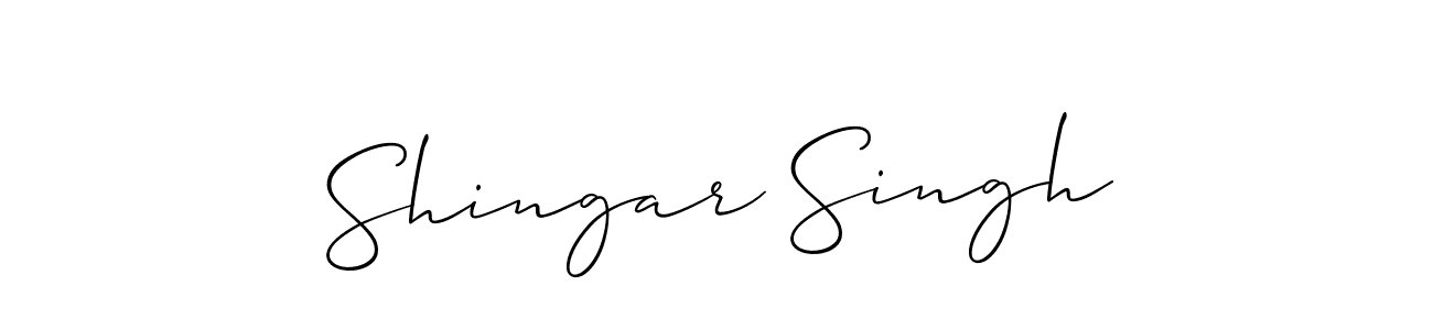 You can use this online signature creator to create a handwritten signature for the name Shingar Singh. This is the best online autograph maker. Shingar Singh signature style 2 images and pictures png