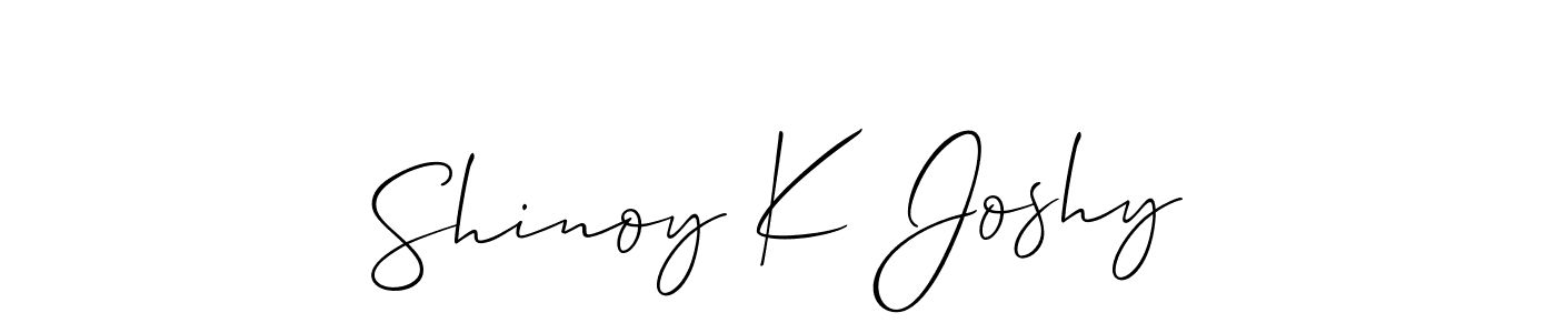 Best and Professional Signature Style for Shinoy K Joshy. Allison_Script Best Signature Style Collection. Shinoy K Joshy signature style 2 images and pictures png