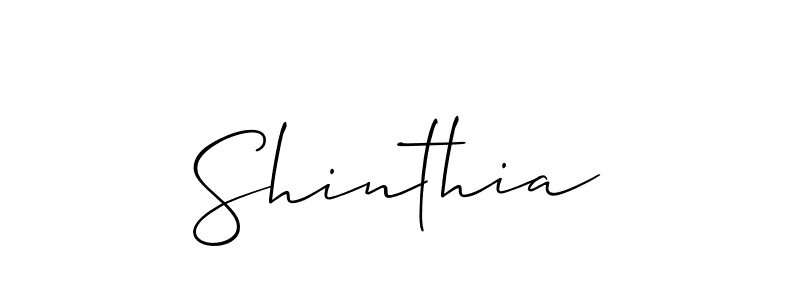 Similarly Allison_Script is the best handwritten signature design. Signature creator online .You can use it as an online autograph creator for name Shinthia. Shinthia signature style 2 images and pictures png