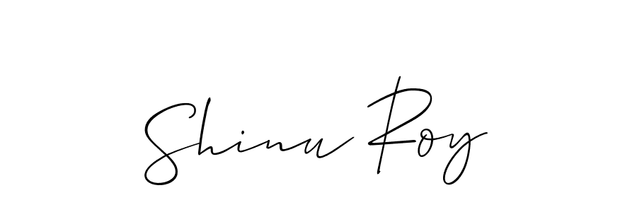 This is the best signature style for the Shinu Roy name. Also you like these signature font (Allison_Script). Mix name signature. Shinu Roy signature style 2 images and pictures png