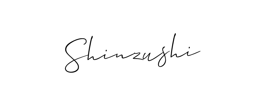 The best way (Allison_Script) to make a short signature is to pick only two or three words in your name. The name Shinzushi include a total of six letters. For converting this name. Shinzushi signature style 2 images and pictures png