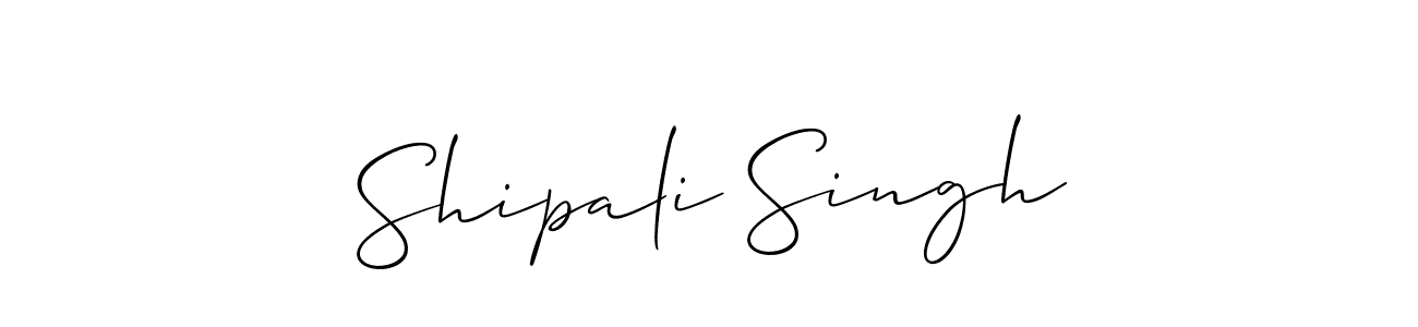 It looks lik you need a new signature style for name Shipali Singh. Design unique handwritten (Allison_Script) signature with our free signature maker in just a few clicks. Shipali Singh signature style 2 images and pictures png