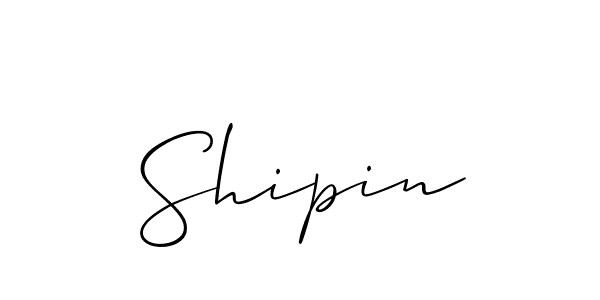 Also You can easily find your signature by using the search form. We will create Shipin name handwritten signature images for you free of cost using Allison_Script sign style. Shipin signature style 2 images and pictures png