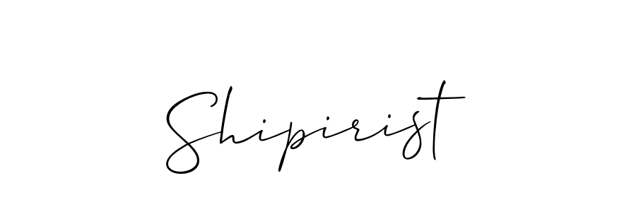 You should practise on your own different ways (Allison_Script) to write your name (Shipirist) in signature. don't let someone else do it for you. Shipirist signature style 2 images and pictures png