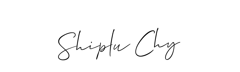 It looks lik you need a new signature style for name Shiplu Chy. Design unique handwritten (Allison_Script) signature with our free signature maker in just a few clicks. Shiplu Chy signature style 2 images and pictures png